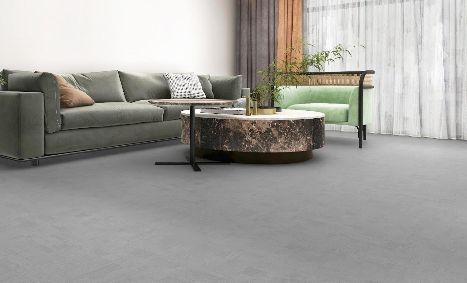 Stone texture of WCC Flooring in the living room